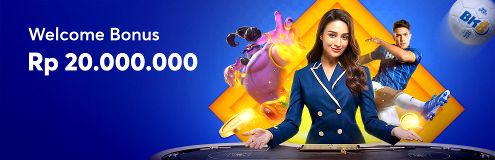 Welcome Bonus BK8 Togel Rp 20.000.000
